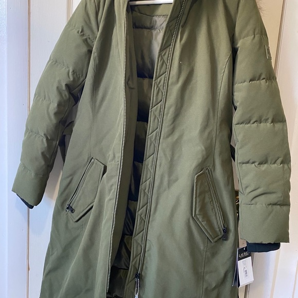 🆕Ralph Lauren Down Berber Down Puffer Coat small - Picture 8 of 10